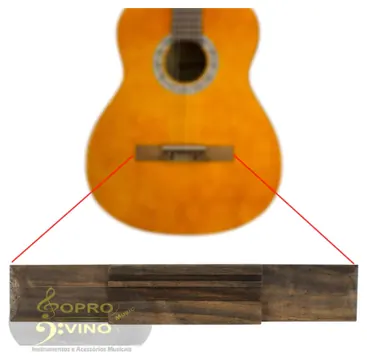 Custom Sound Cavalete Madeira p/ Violão Clássico Cordas Náilon Custom Sound CSCV 6N NA