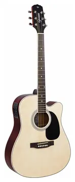 Giannini GDC1 CEQ NS Folk AÁo ElÈtrico Natural Fosco