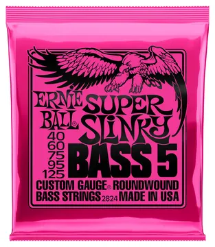 Ernie Ball Encordoamento Para Baixo Ernie Ball 040/125 Super Slinky