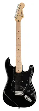 Squier Stratocaster HSS Sonic MN Zwart