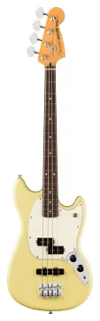 Fender Player II Mustang Bass PJ touche palissandre Hialeah Yellow