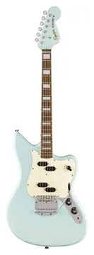 Squier Paranormal Electric VI, LRL Matching Headstock, Daphne Blue