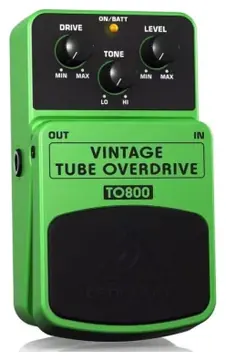 Behringer Pedal Vintage Tube Behringer To800 P/ Guitarra (5808)
