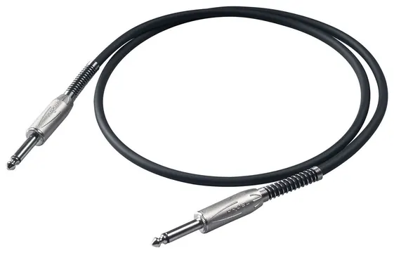 Proel BULK100LU5 Cavo mono Jack - Jack 6.3mm 5 mt.