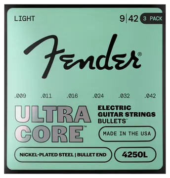 Fender UltraCore™ 4250L Bullet Electric Guitar Strings (3-Pack) 009-042