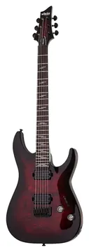 Schecter 2450 | Omen Elite-6 Electric Guitar | Black Cherry Burst
