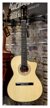 Martinez MP14 Maple Crossover model met Cutaway en Pickup Systeem incl. Luxe Gigbag