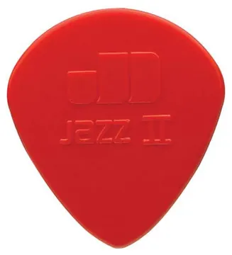 5 Stuks Dunlop Jazz 2 Nylon 1.18 mm Plectra Rood