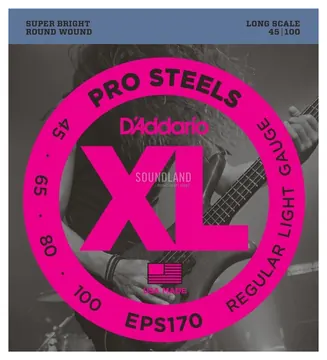 D'Addario EPS170 Pro Steels 045-100