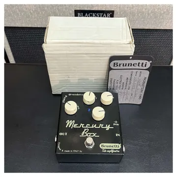 Brunetti Mercury Box - Pedale Distorsore Per Chitarra Elettrica