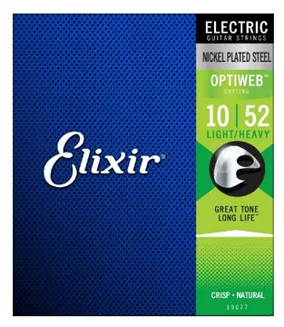 Elixir 19077 Electric NPS Optiweb Light / Heavy 10-52