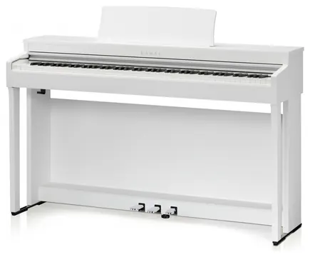 Kawai CN-201 Digitalpiano – weiß matt, Responsive Hammer III Tastatur (SK-EX & EX Concert Grand Samples, 192-stimmig)