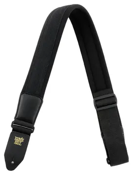 Ernie Ball 4144 Neoprene Nylon Gitarrengurt (50mm), schwarz