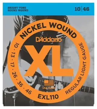 D'Addario EXL110 Nickel Wound 010-046