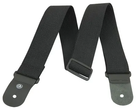 D_Addario D'addario 50CT00 Courroie Guitare EN Coton - Noir