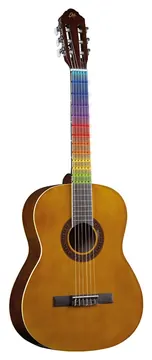 Eko CS-10 Visual Note Chitarra Classica per Principianti