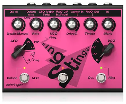 Behringer Ring Stinger Ring Modulator & Fuzz Pedal