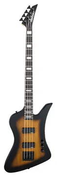 Jackson JS Series Kelly Bird Bass JS2 - Tobacco Sunburst