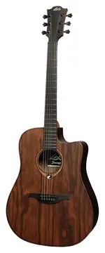 LAG SAUVAGE-DCE Chitarra Acustica Dreadnought Cutaway EQ