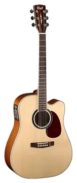 Cort MR730FX Natural Dreadnought Westerngitarre mit Pickup
