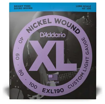 D'Addario EXL190 Bass