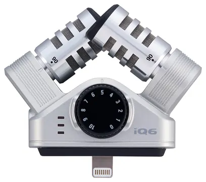 Zoom iQ6 iPhone Mic