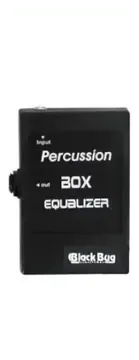 BlackBug Microfone Black Bug Com Fio Para Percussão MP2100