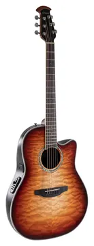 Ovation Elektro-Akoestische Gitaar Celebrity Standard Plus Mid Cutaway Cognac Burst Gloss