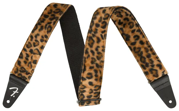 Fender Wild Animal Print Strap Leopard 2"