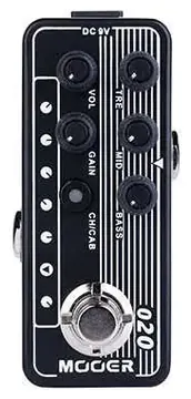 Mooer Micro Preamp 20 Blueno
