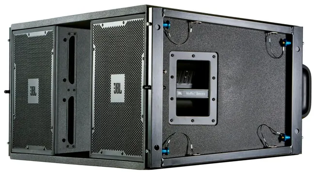 JBL Caixa Ativa Line Array 3-vias 6000w Vertec VT4889 ADP DA - JBL