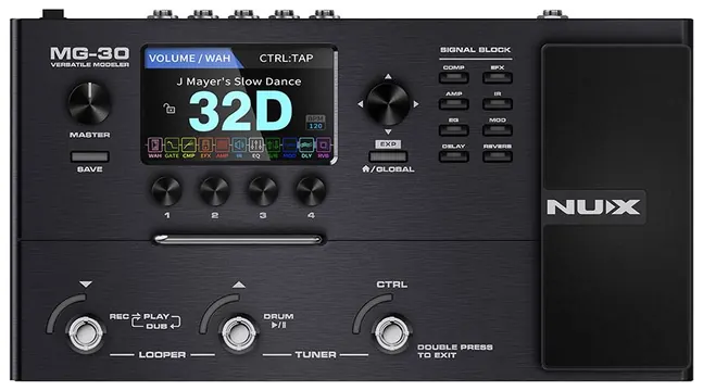 Nux MG30 Multi-effectpedaal