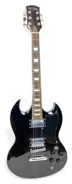 LUKE&amp;DANIEL Luke & Daniel SG BK Chitarra Elettrica 22 Tasti Stile SG Diavoletto Colore Nero