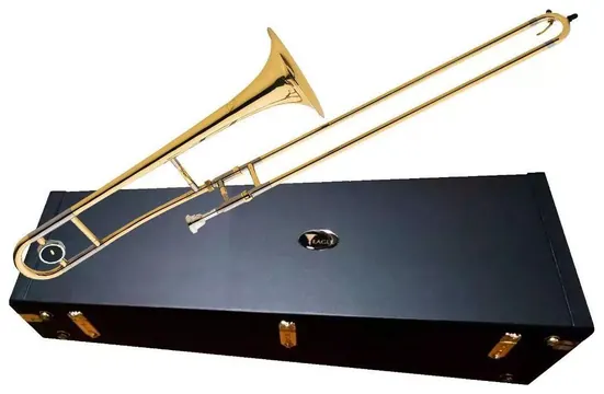 Eagle Trombone de Vara Eagle TV600 Laqueado Estojo Luxo Sib TV-600