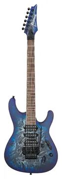 Ibanez S770CZM Cosmic Blue Frozen Matte Chitarra Elettrica