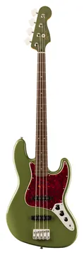 Squier FSR Classic Vibe™ '60s Jazz Bass®, Laurel Fingerboard, Tortoiseshell Pickguard, Matching Headstock, Olive