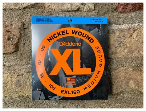 D'Addario XL EXL160 50-105 Long Scale