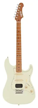 JET JS-400 HSS Electric Guitar – Olympic White