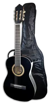 Guitarra Clássica Ashton SPCG-34BK Preta