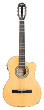 Tagima Eletroacustico Cartagena Flat Latin America Cordas Nylon Natural Amber Satin (NTABS)