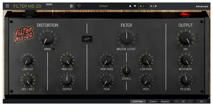 Arturia MS-20-Filter