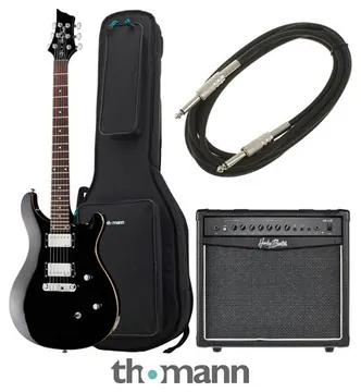 Harley Benton CST-24 BK Bundle