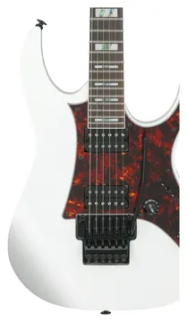 Ibanez RG653DX-WHF Prestige Electric Guitar in White Flat