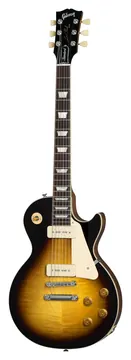 Gibson Les Paul Standard 50s P-90 Plain Top; Tobacco Burst