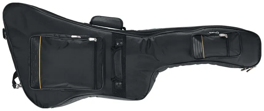 Rockbag 20620 Gigbag für E-Gitarre EX-Form, E-Gitarrentasche mit 35mm Polsterung