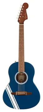 Fender Sonoran Mini Competition Stripe Lake Placid Bluel Chitarra Acustica 3/4