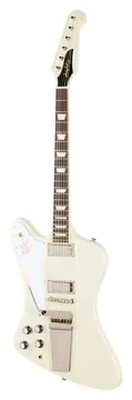 Epiphone Inspired by Gibson Custom 1963 Firebird V Maestro Vibrola Reissue Polaris White Left Handed