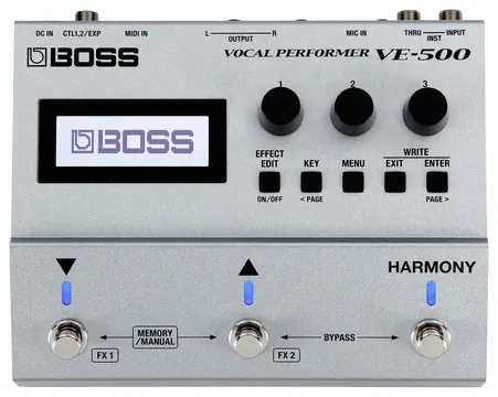 Boss VE-500 Vocal Performer Effetti per Voce