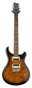 PRS SE Custom 24 Black Gold Sunburst Guitare Electrique
