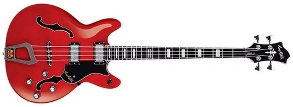 Hagstorm Hagstrom VIKB-WCT Viking Bass Wild Cherry Trasparent